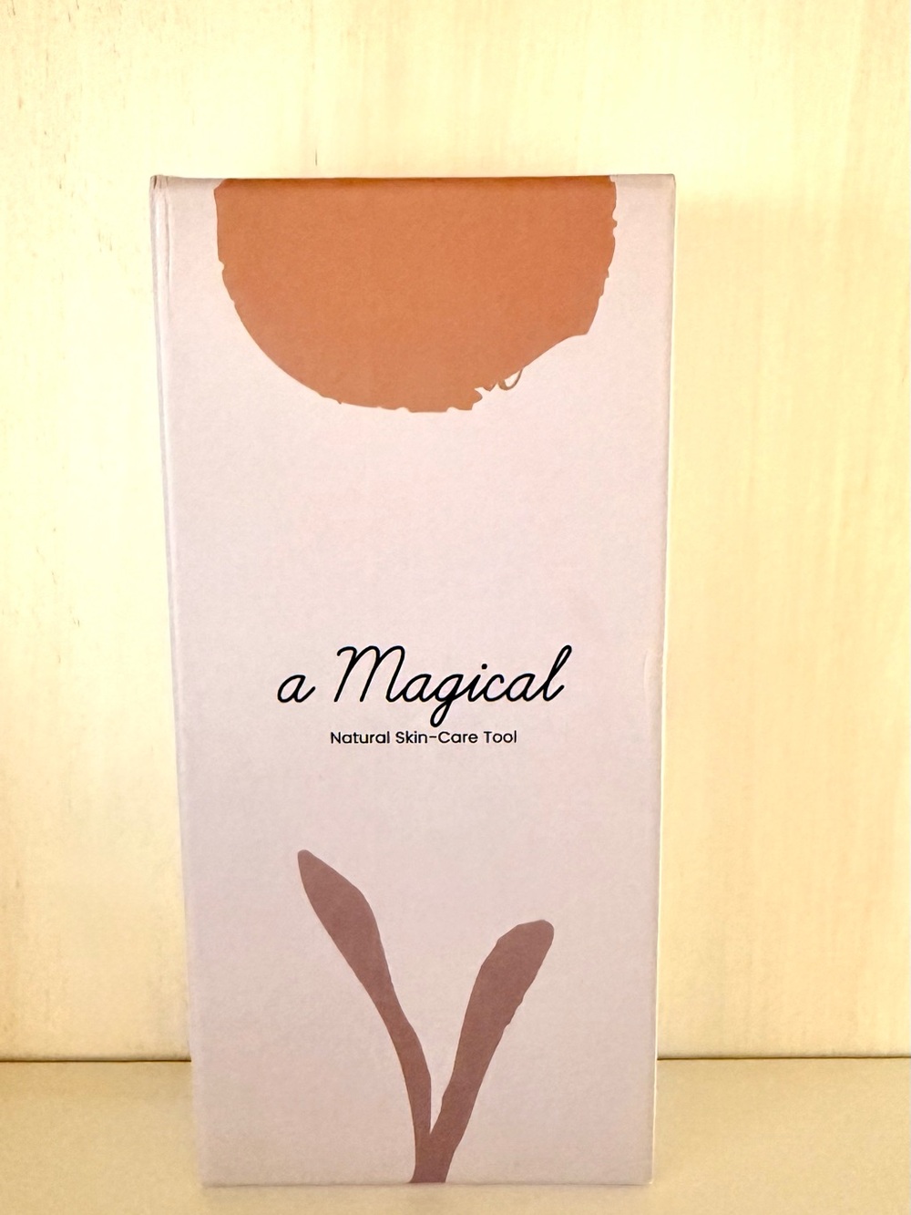 a Magical Natural Skin-Care Tool - Beige & White Packaging